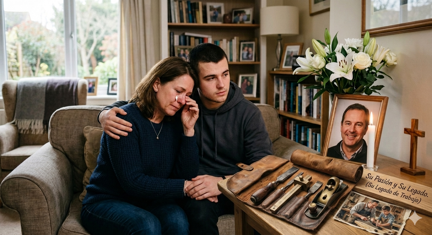El Legado del Amor: Resiliencia Familiar ante la Pérdida del Esposo y Padre